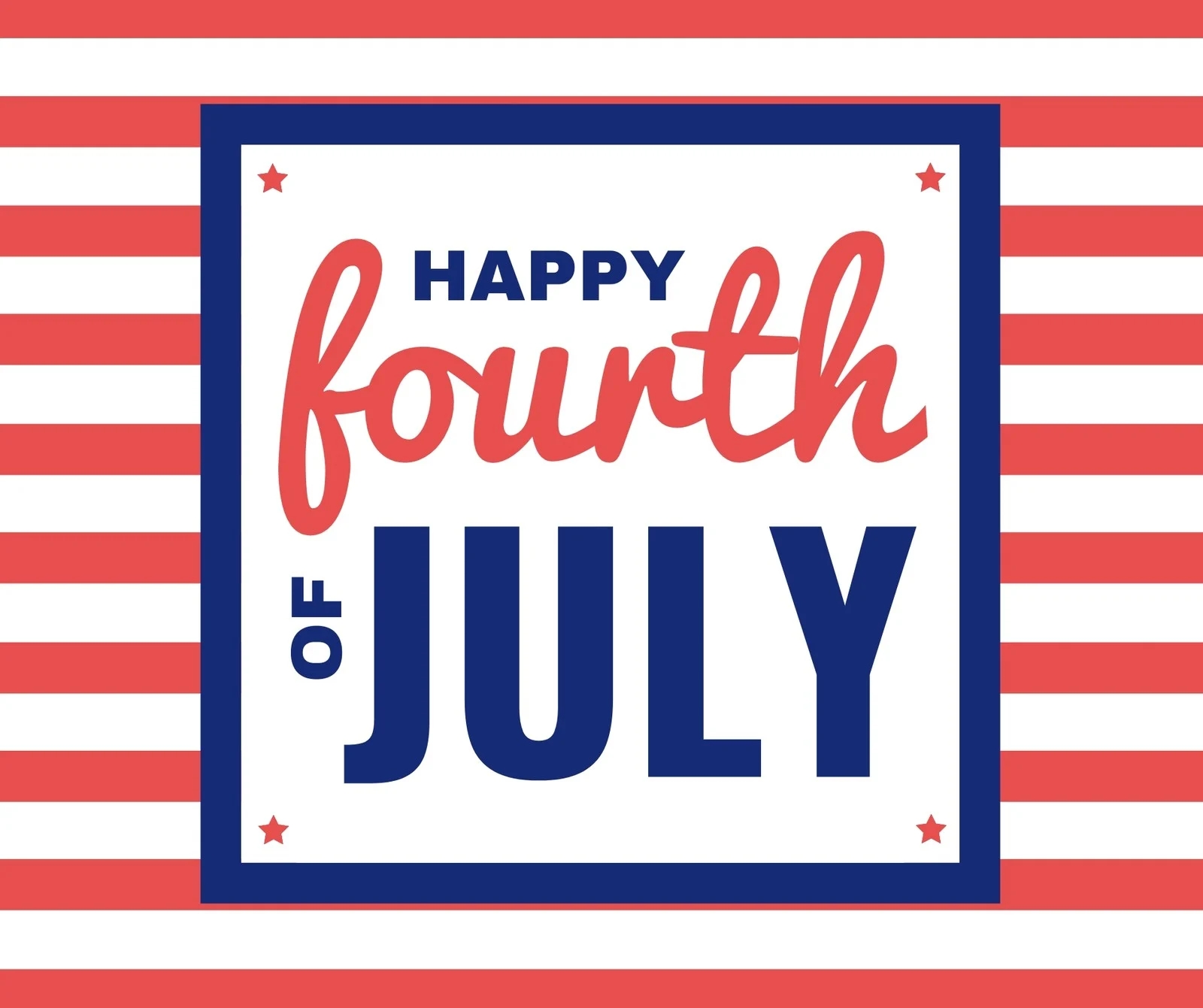 Free And Customizable Fourth Of July Templates