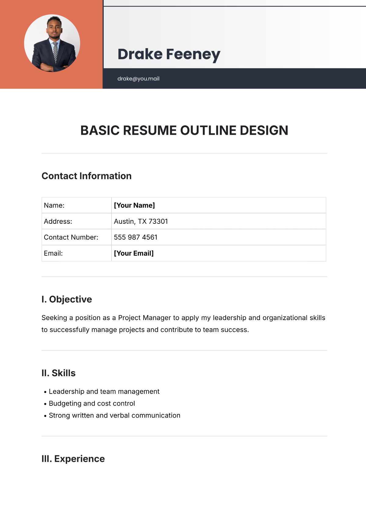 Free Basic Resume Templates To Edit Online And Download