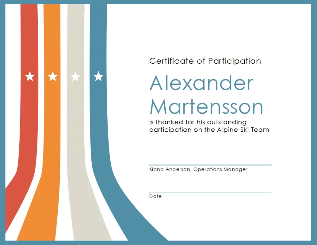 Free Certificate Templates Microsoft Create