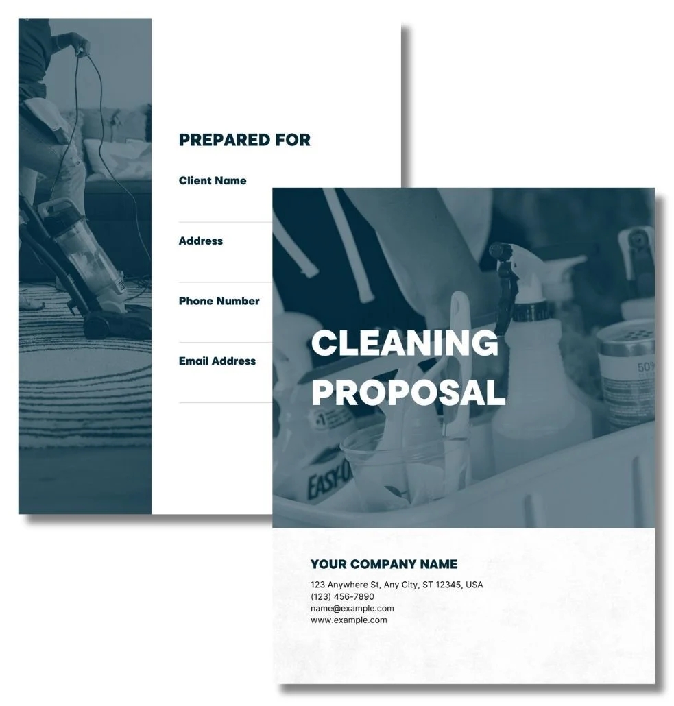 Free Cleaning Proposal Template Download Now