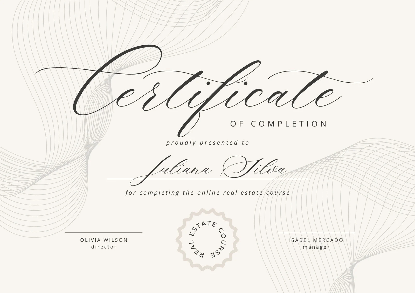 Free Custom Printable Certificate Of Completion Templates Canva