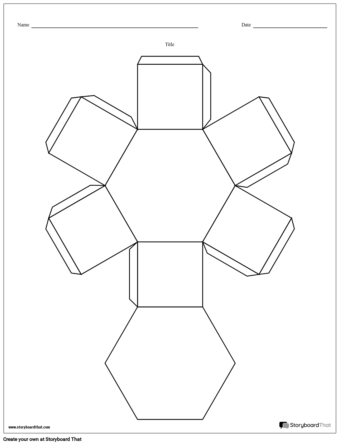 Free Customize Story Cube Templates Printable Story Cubes