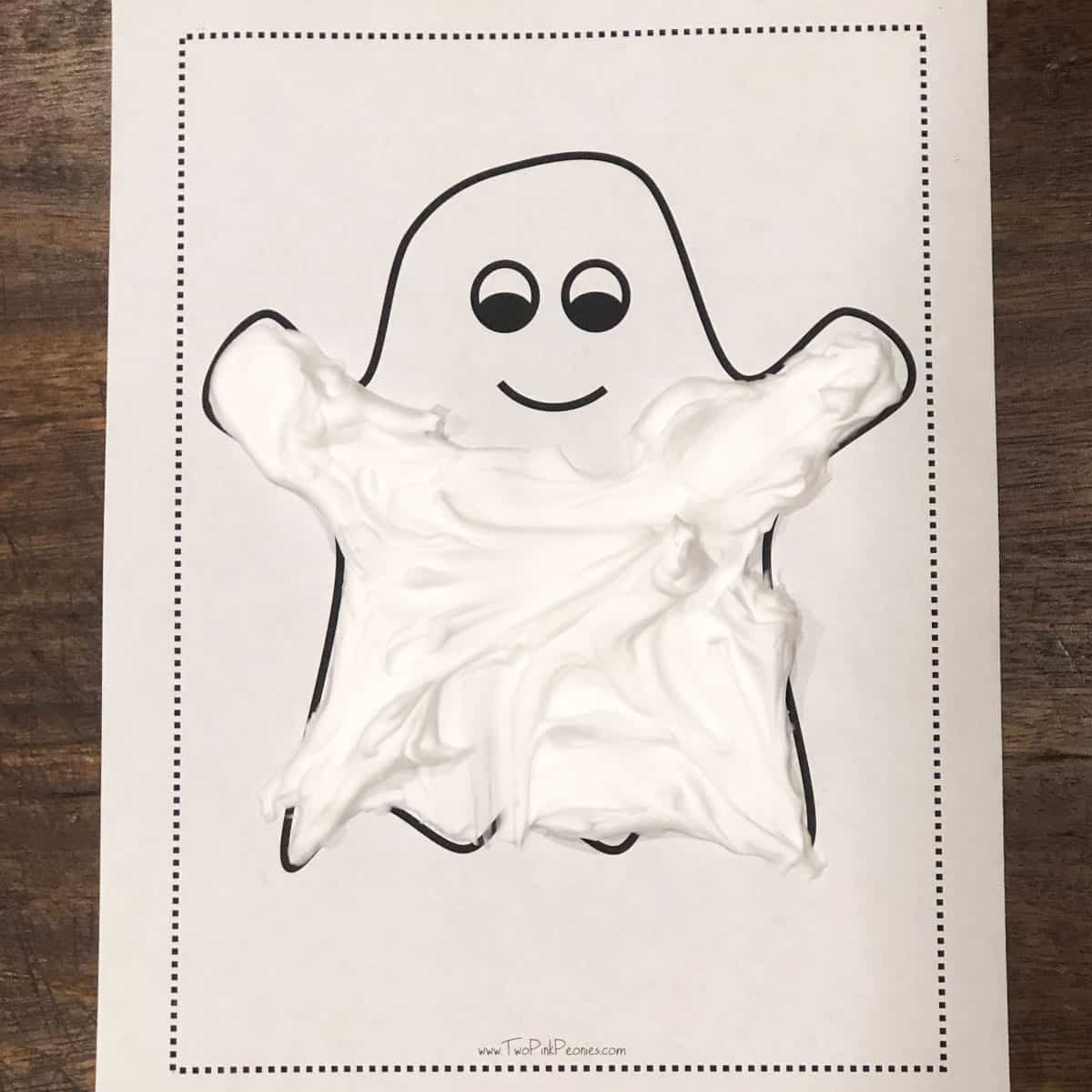 Ghost Template Printable Free