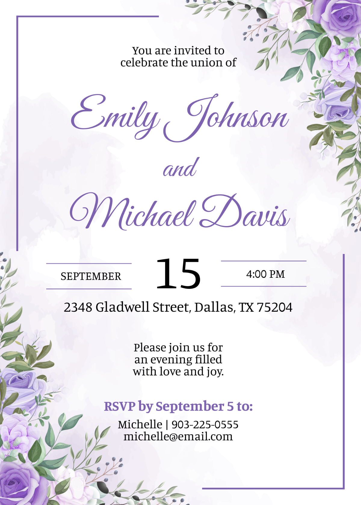 Free Invitation Templates Editable And Printable