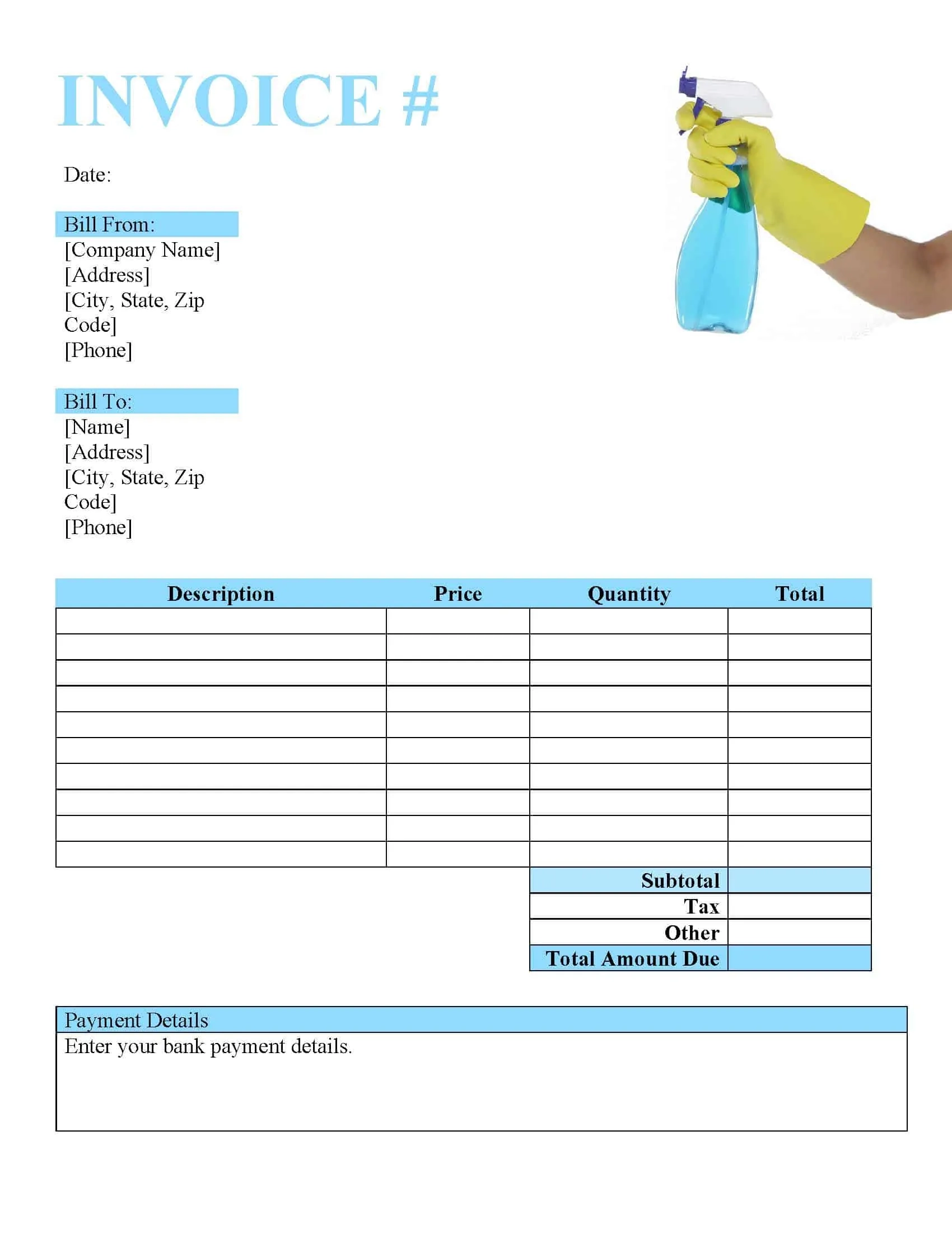 FREE Invoice Templates Online Invoice Maker