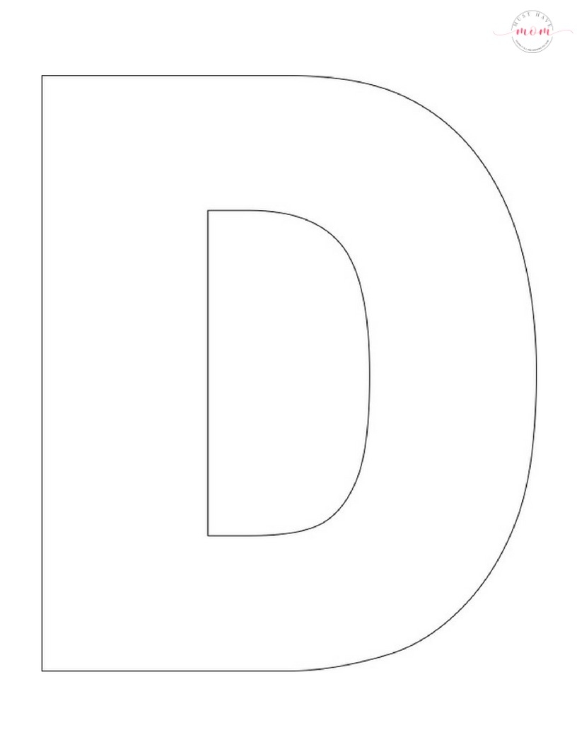 Free Letter Craft Printables