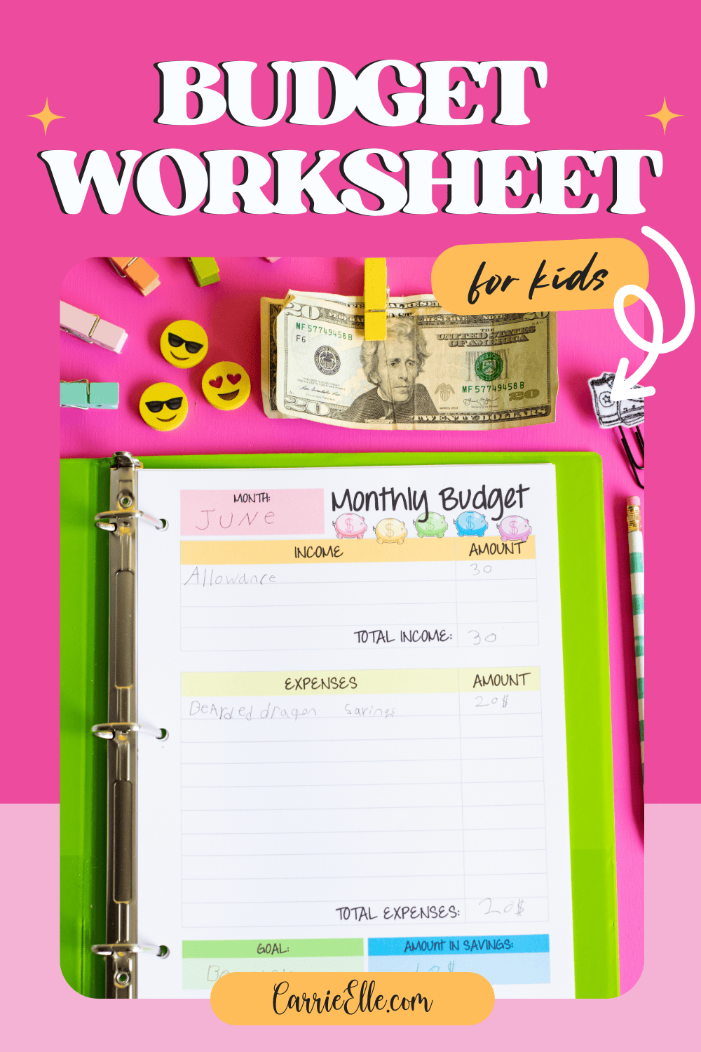 Free Budget Printable Template