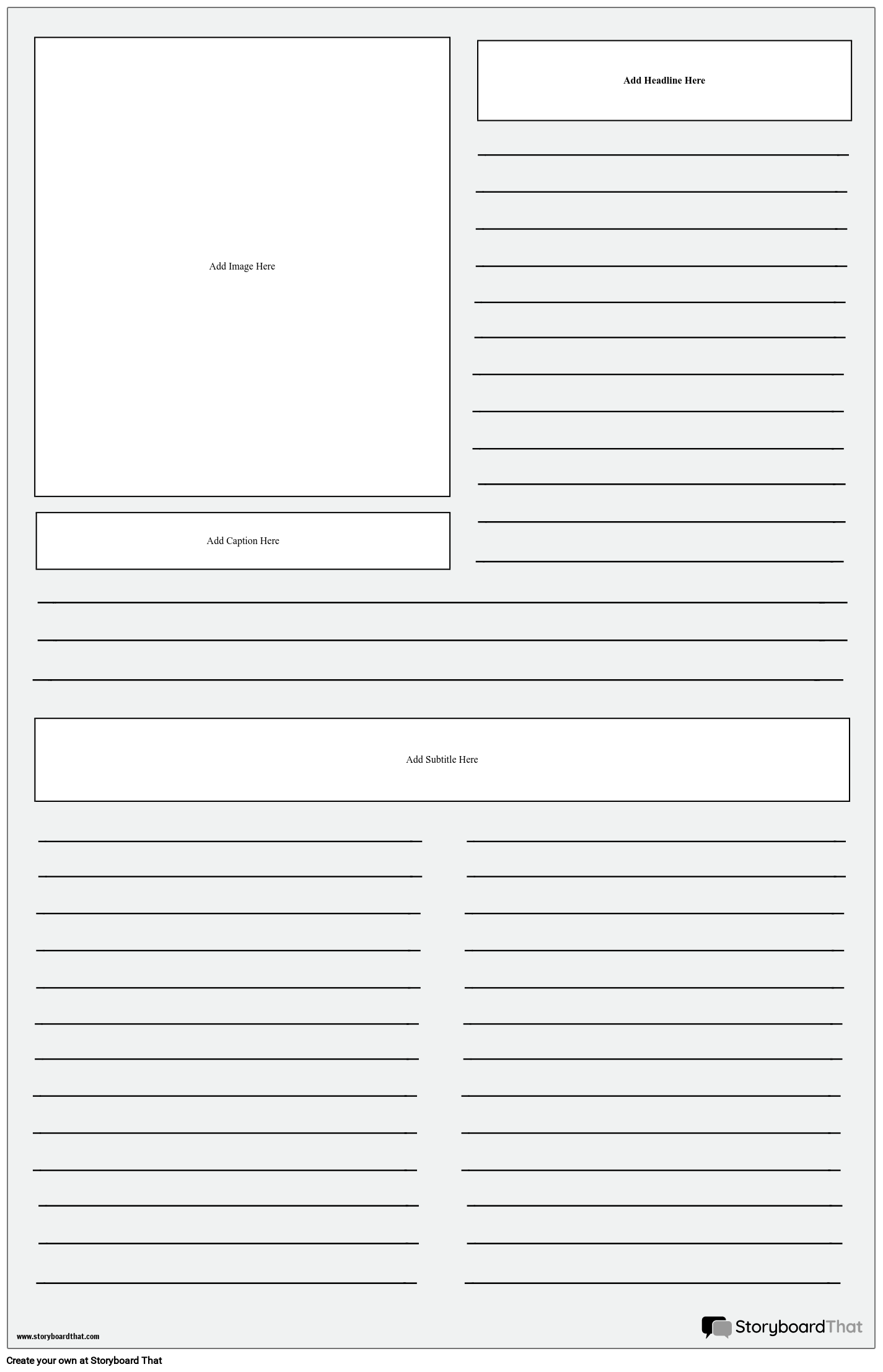 Free Online Newspaper Maker And Customizable Templates