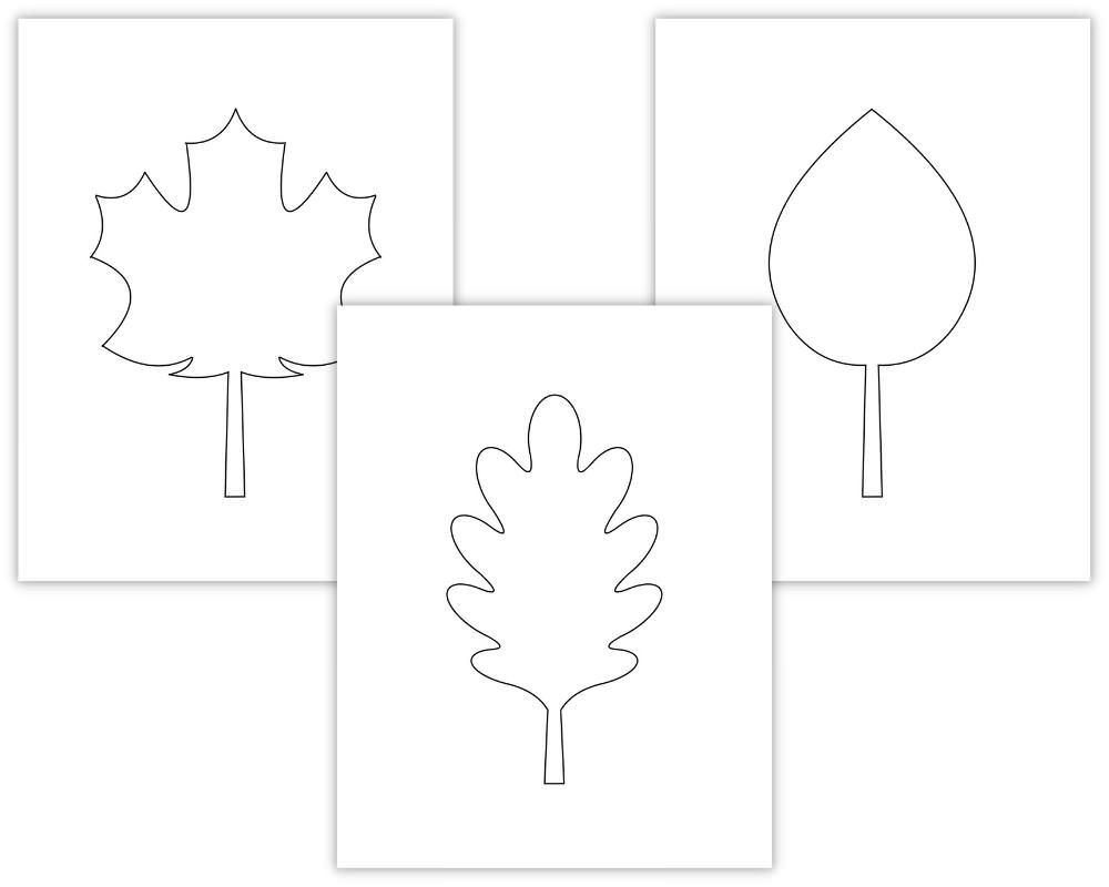 Autumn Leaf Template Free Printables