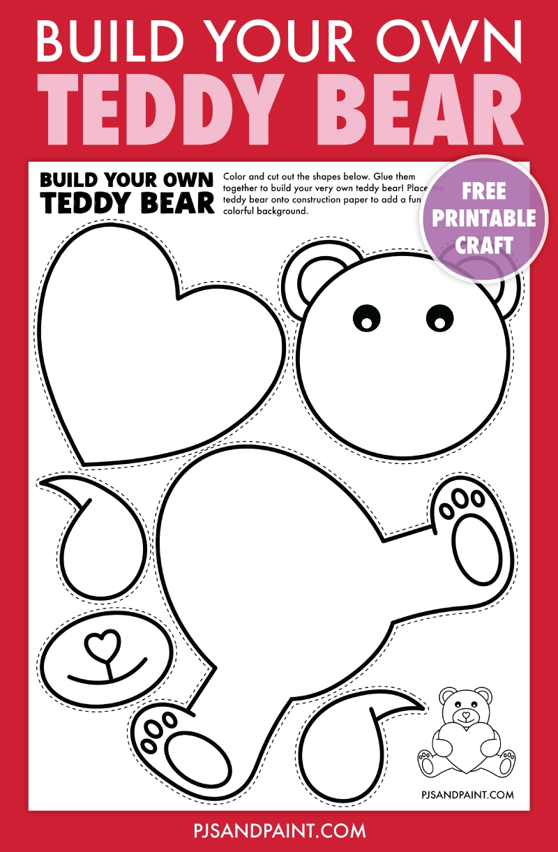 Bear Template Free Printable