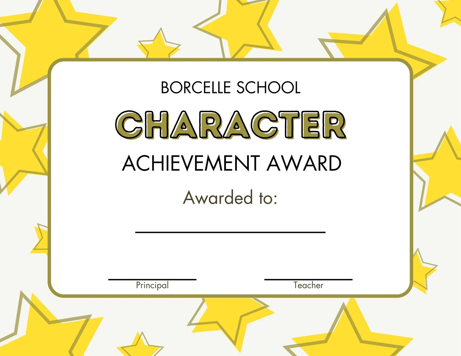 Free Printable Customizable Student Certificate Templates Canva