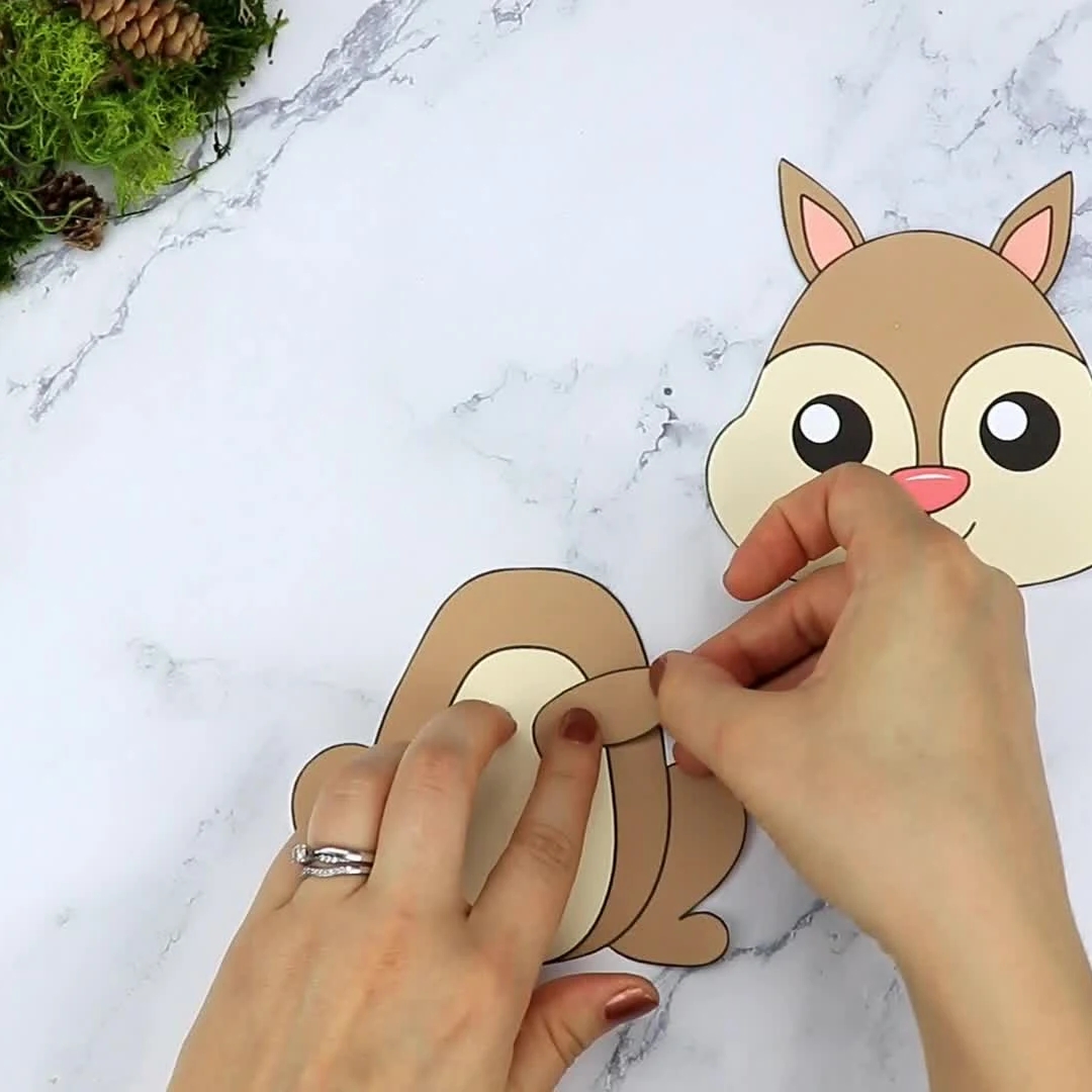 Squirrel Template Free Printable