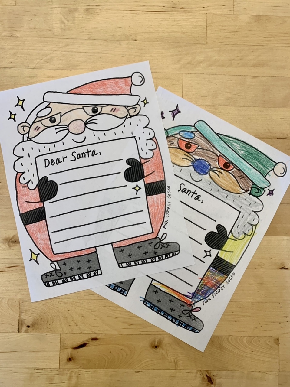 Free Printable Santa Letter Templates Free Printable Santa Letter Templates