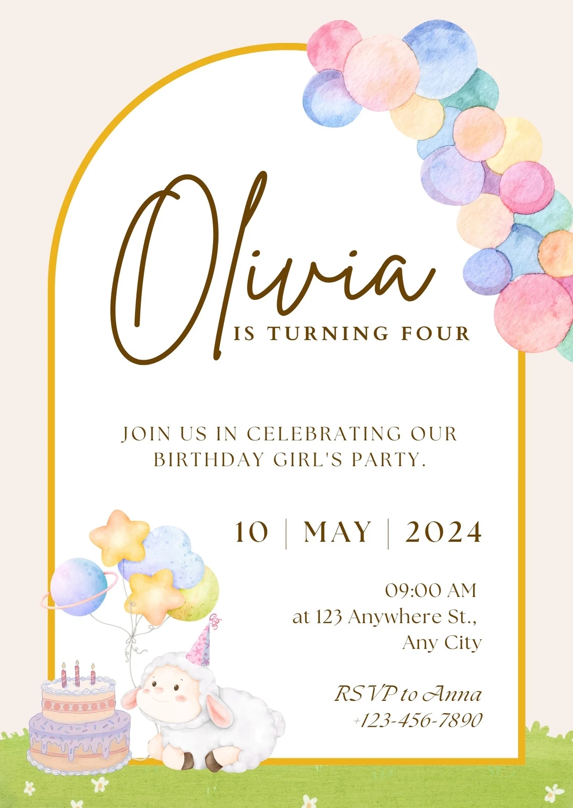 Free Printable Birthday Invitations Templates