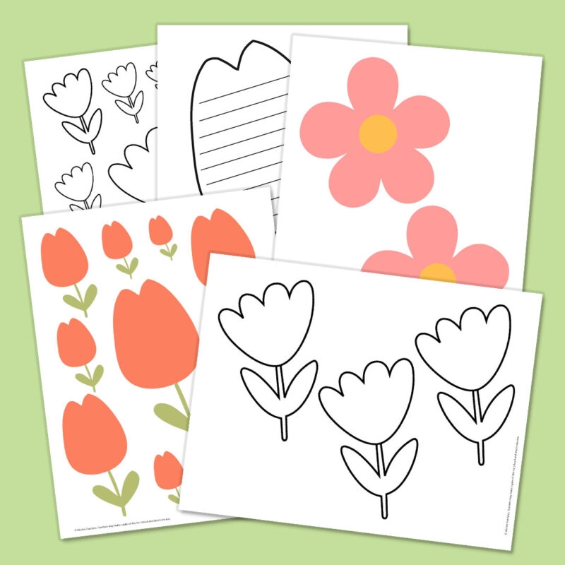 Free Flower Templates Printable