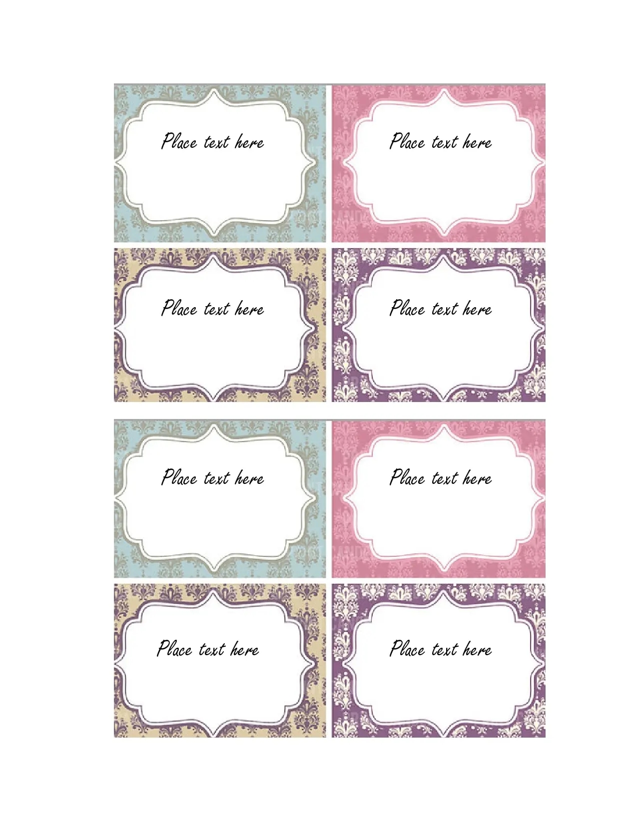 Free Printable Gift Tags Printable Party Favors