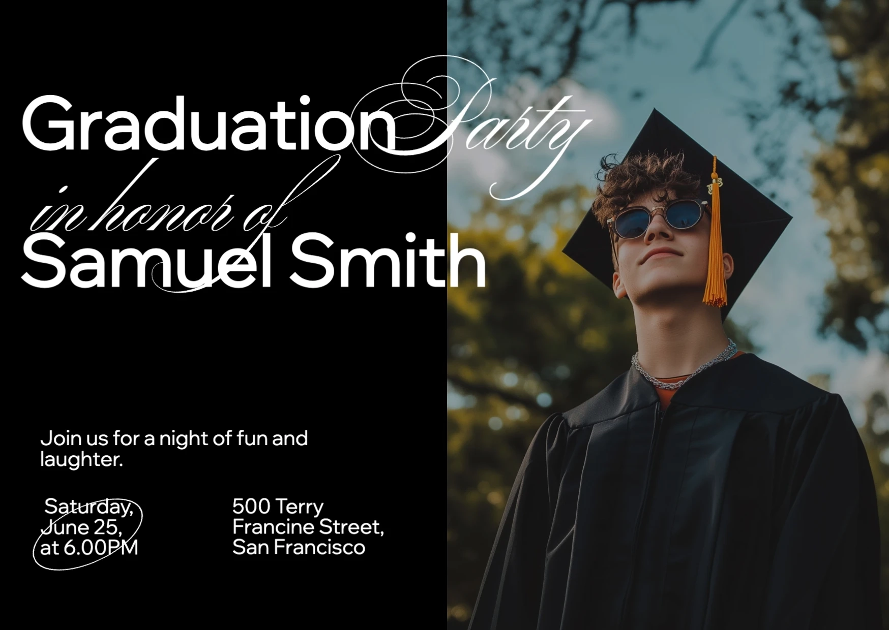 Free Printable Graduation Invitation Templates Wixel