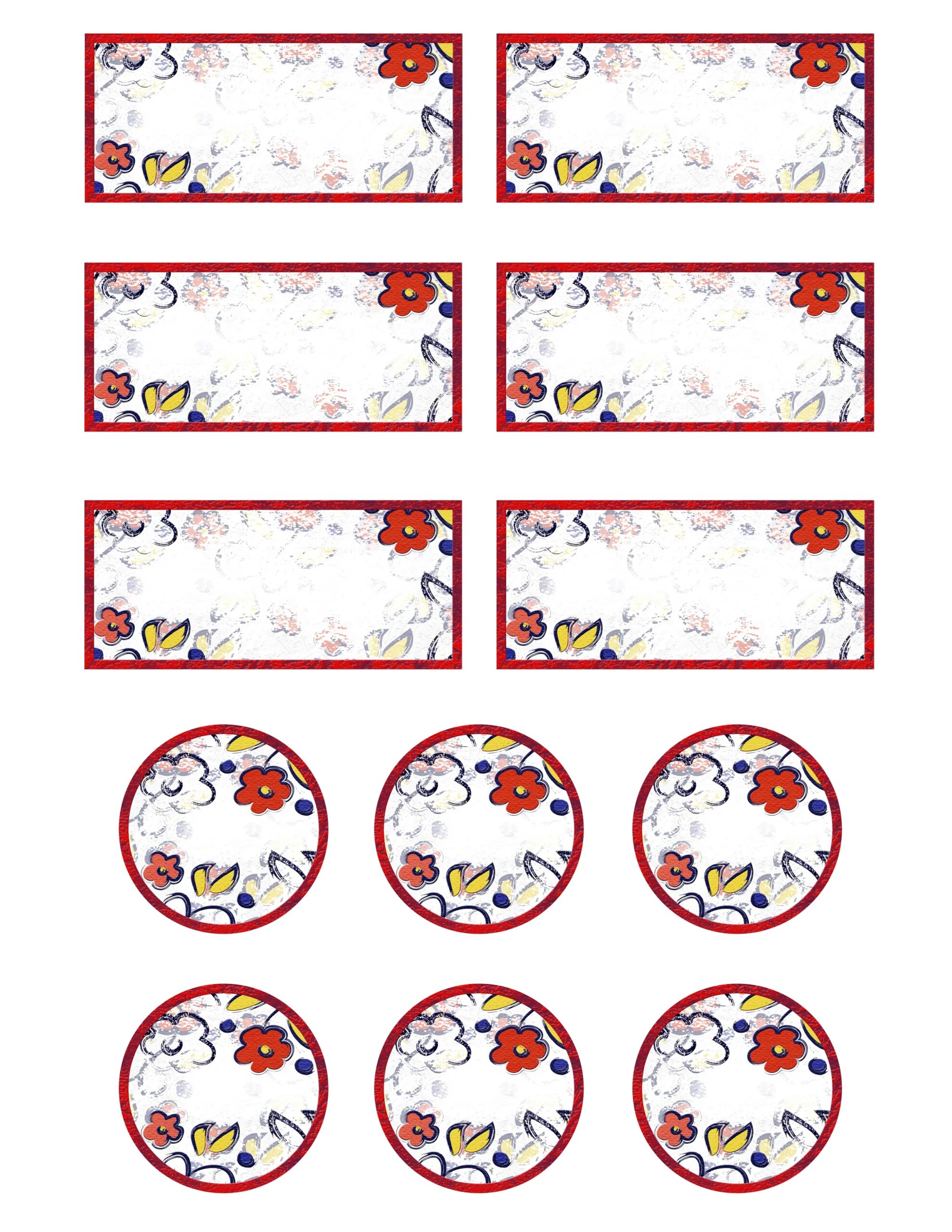 Free Printable Jar Tags Printable Party Favors