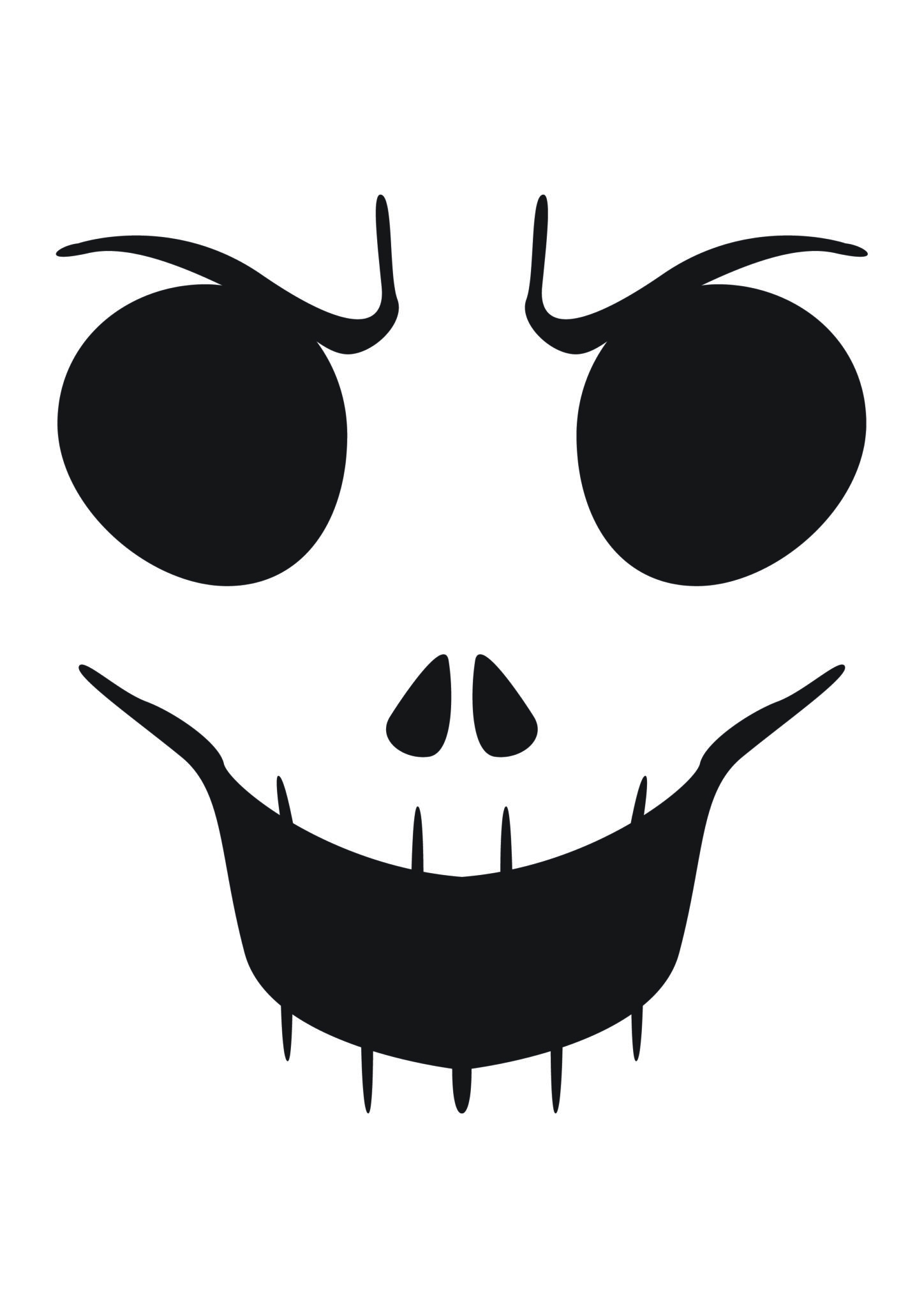 Free Printable Pumpkin Carving Templates Partyrama Blog