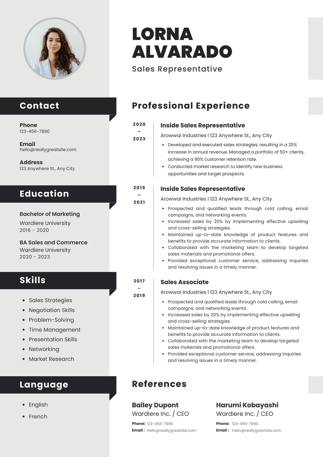 Free Printable Resume Templates You Can Customize Canva
