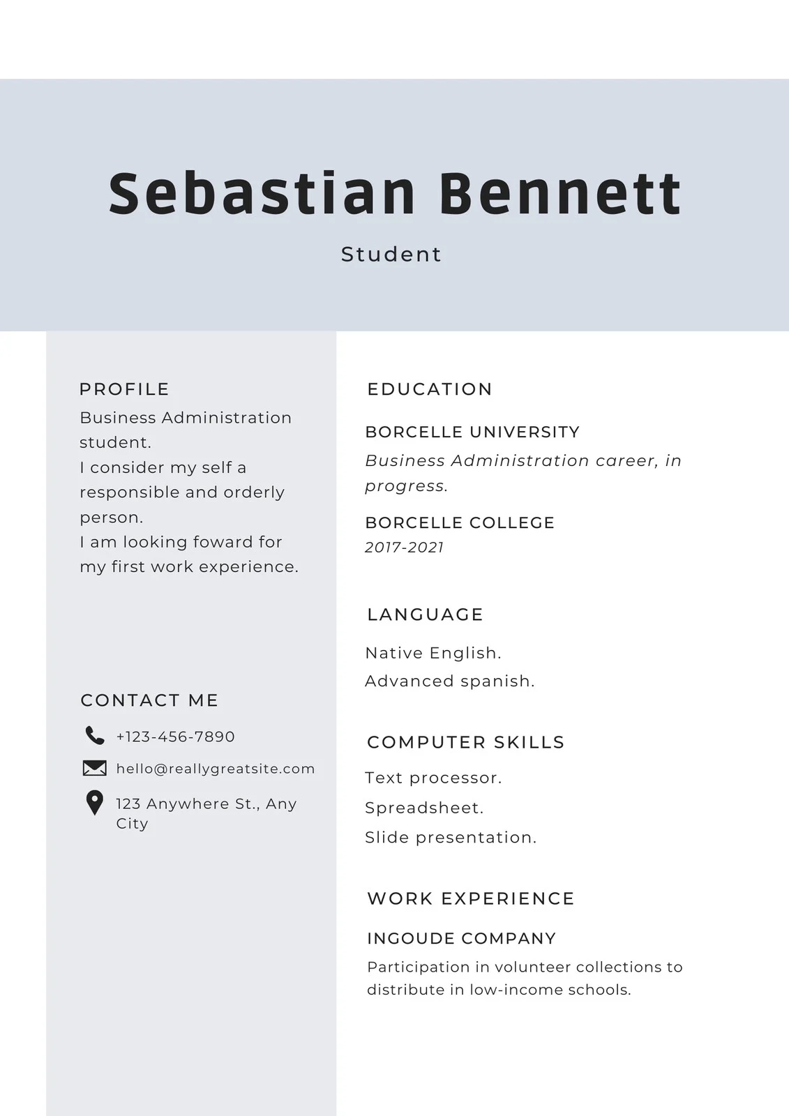 Free Printable Resume Templates You Can Customize Canva