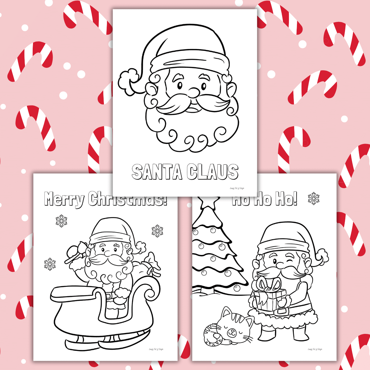 Free Printable Santa Template