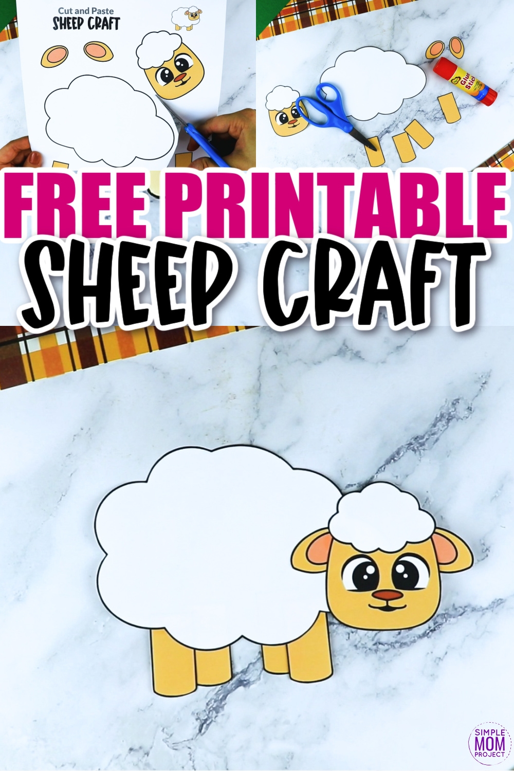 Free Printable Sheep Template