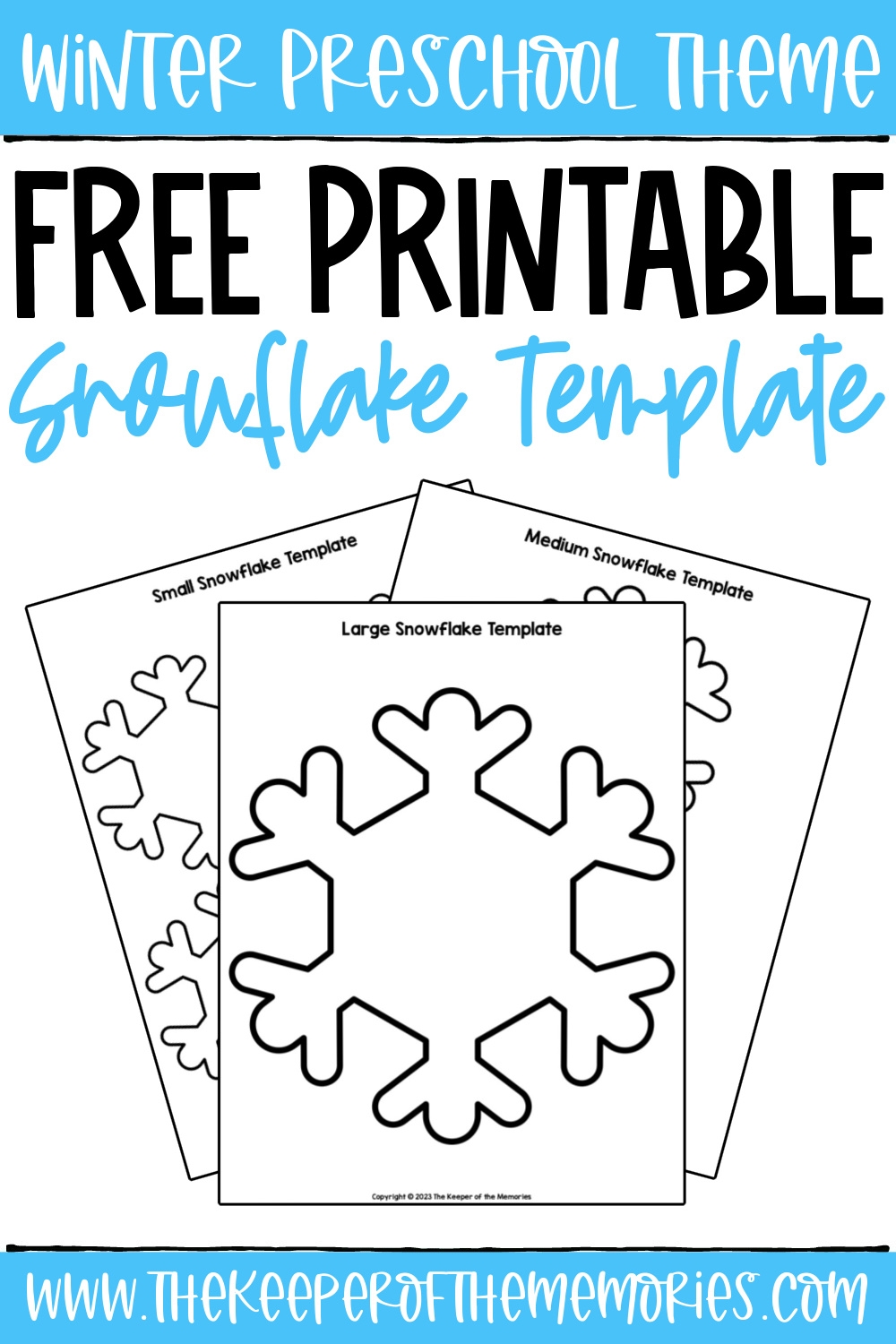 Free Printable Snowflake Templates
