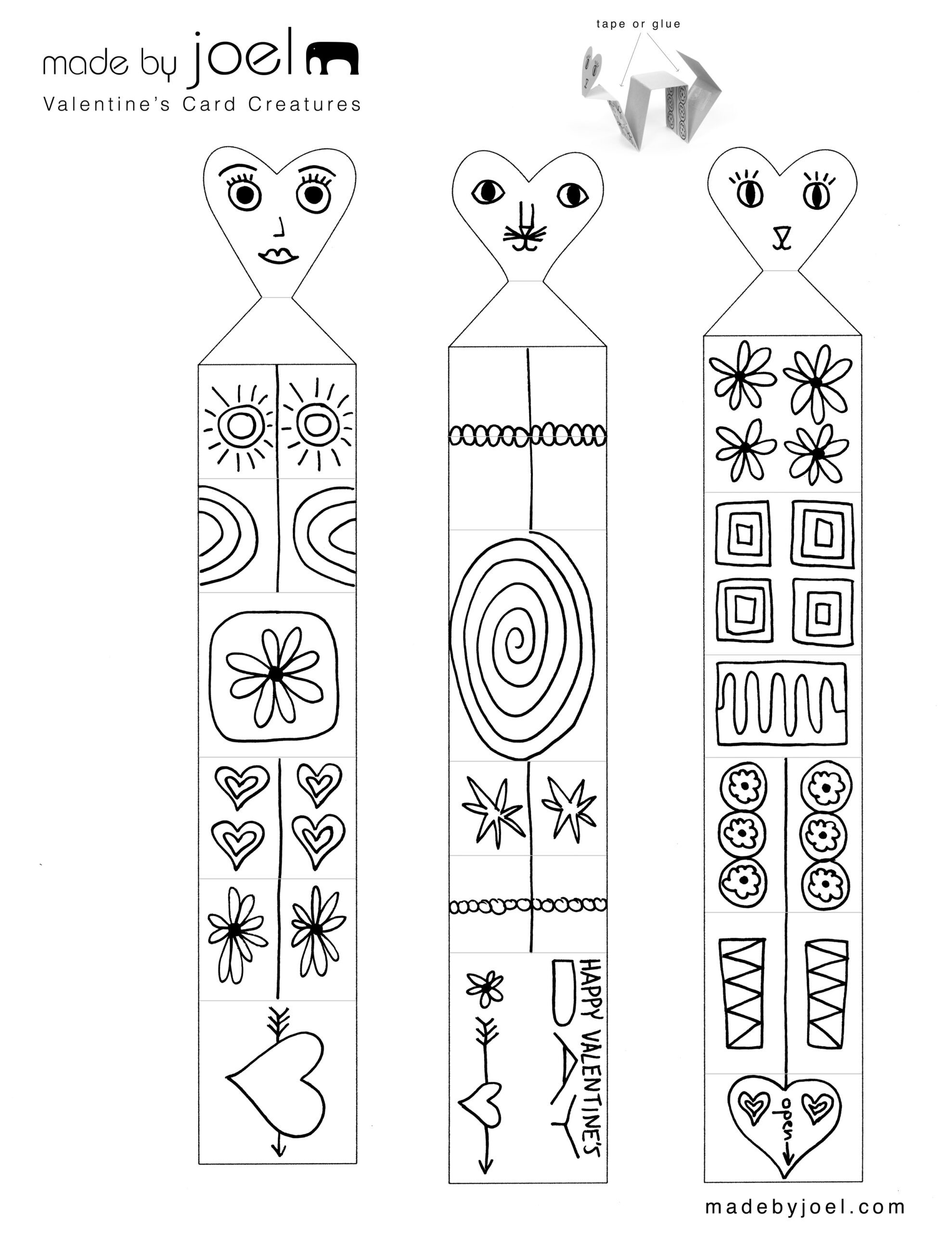 Free Printable Valentines Templates