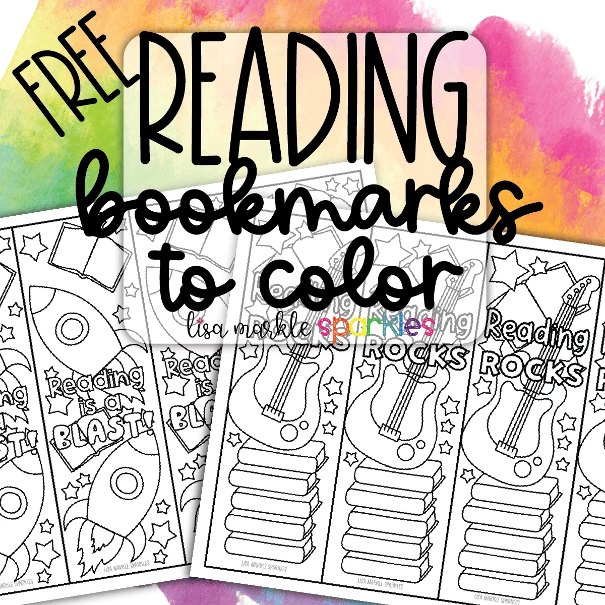 Free Printable Bookmark Templates To Color