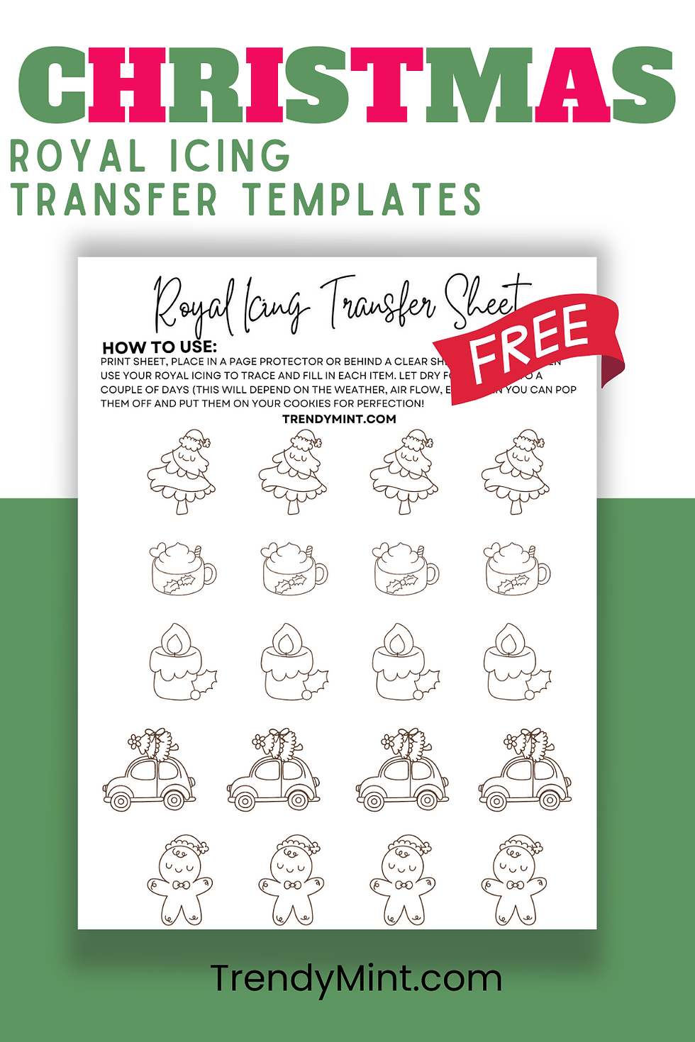 Free Printable Cookie Template