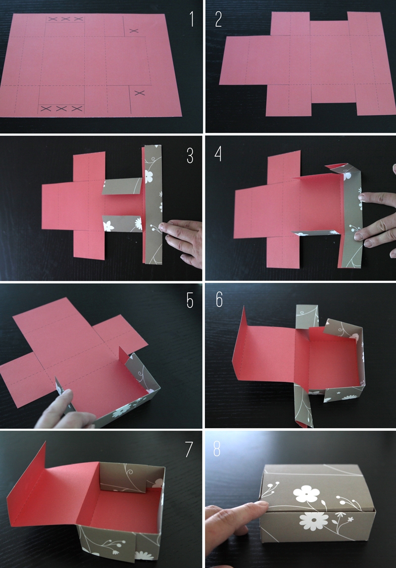 Paper Box Printable Template