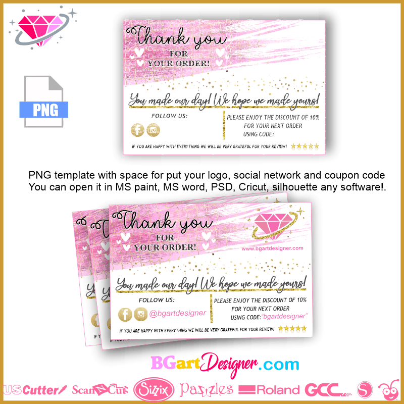  Free Thank You Card Template Best Free Printable Designs