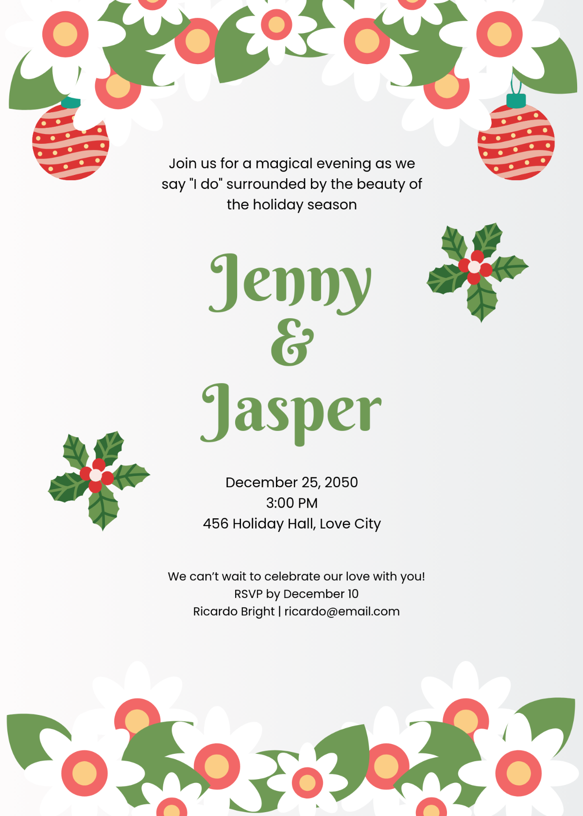 Free White Elephant Party Invitation Template To Edit Online