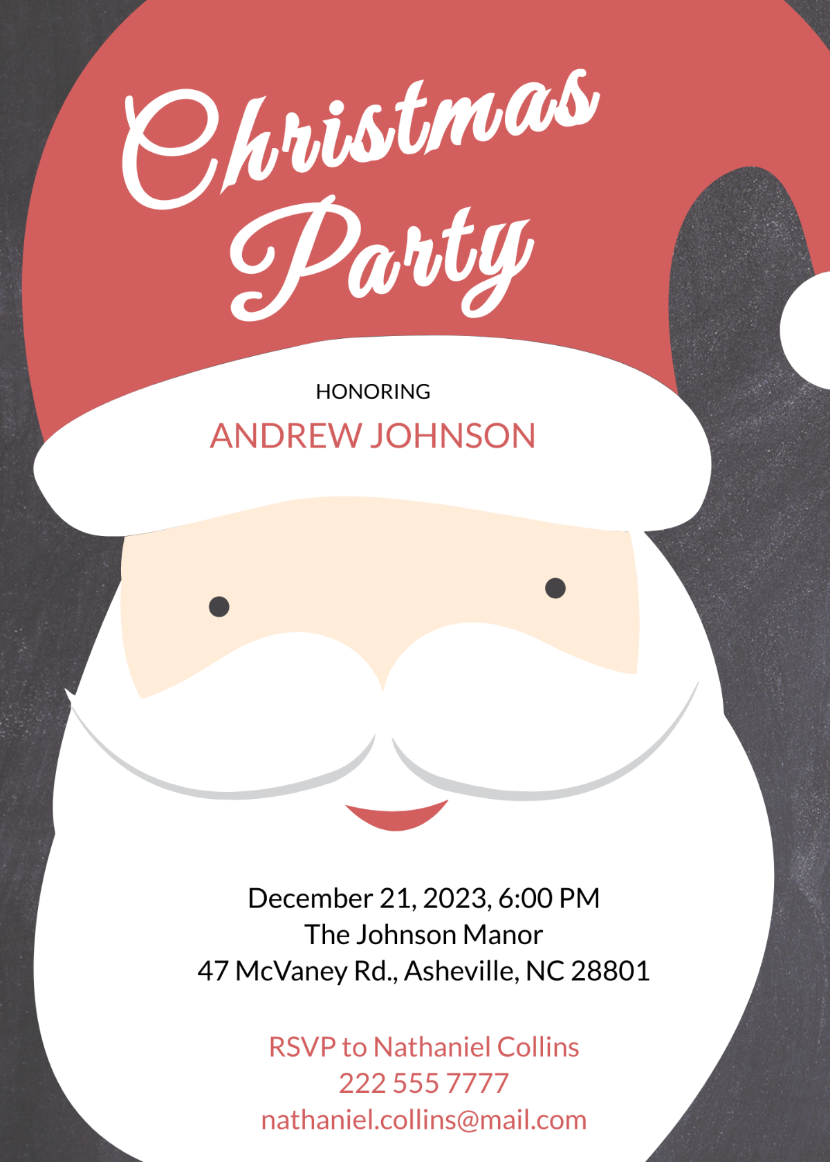 Free Printable White Elephant Invitation Template Free