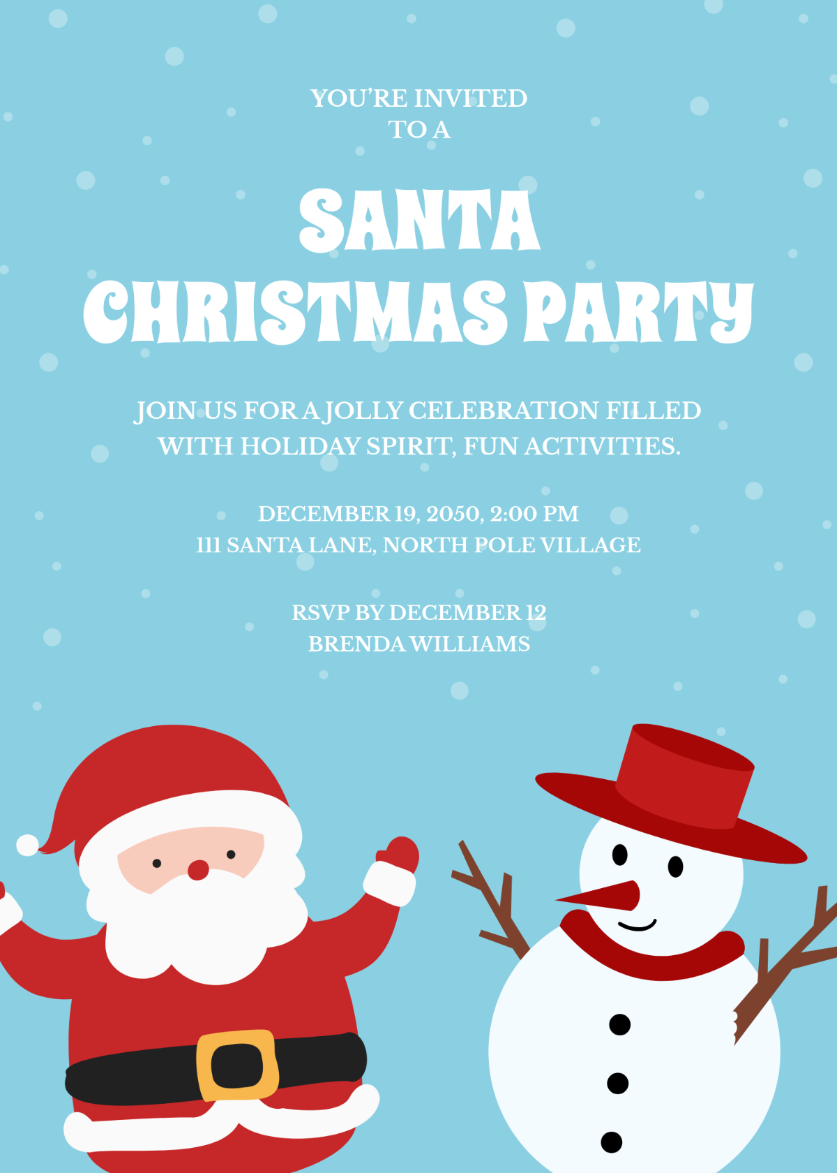 Free White Elephant Party Invitation Template To Edit Online