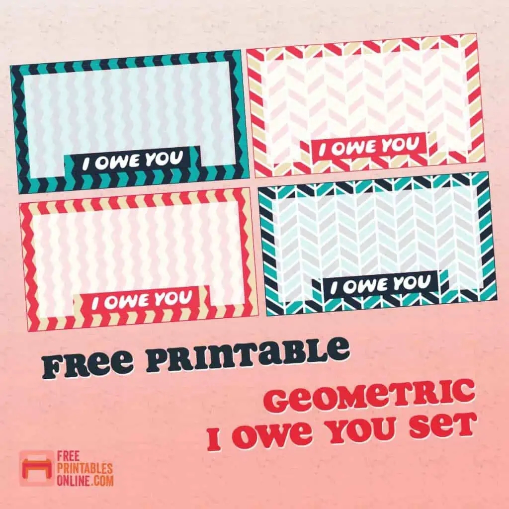 geometric printable iou coupons to download