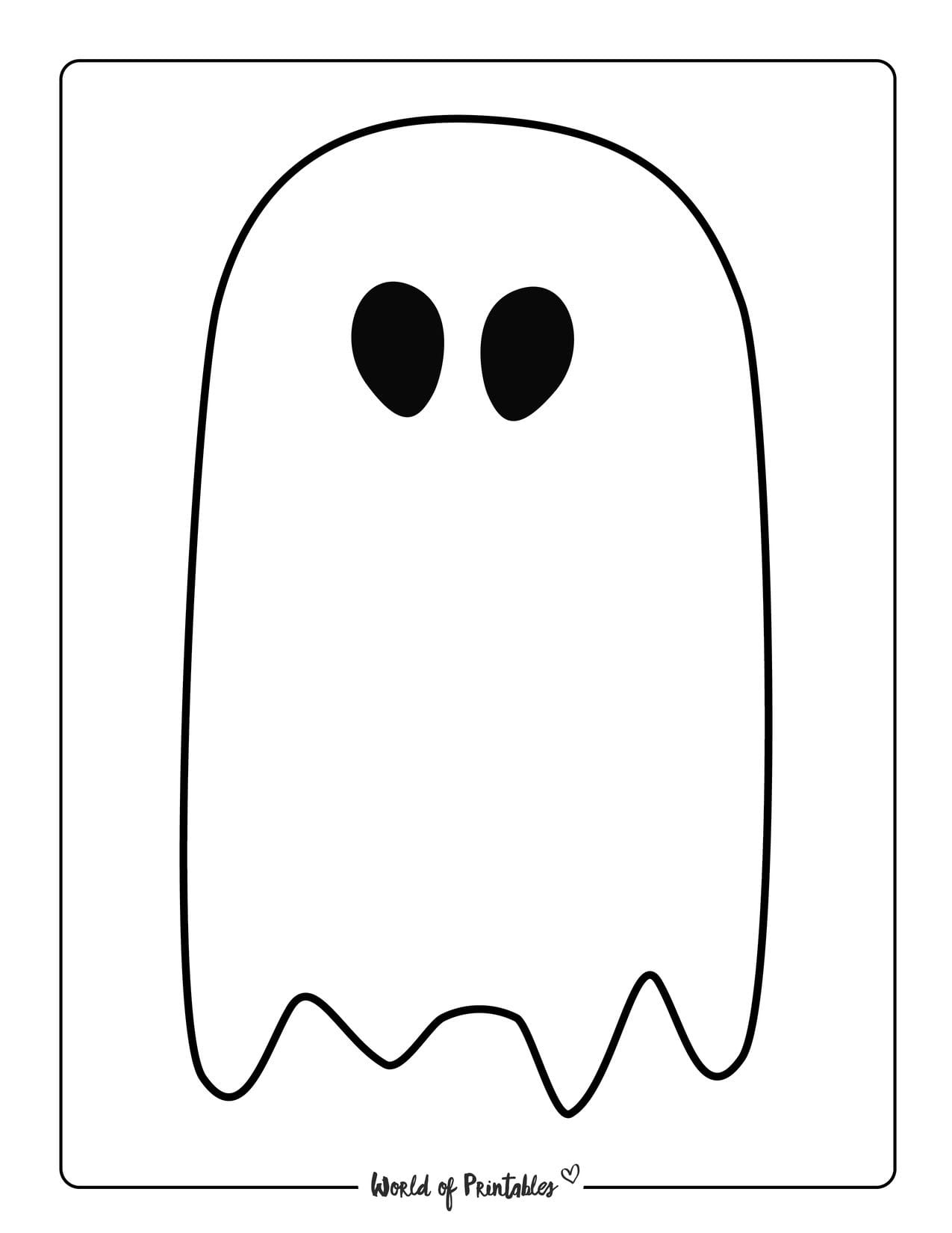 Free Printable Ghost Templates