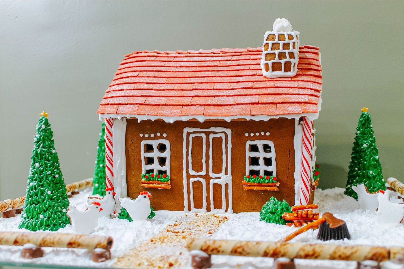 Gingerbread Farmhouse WholeMade Homestead