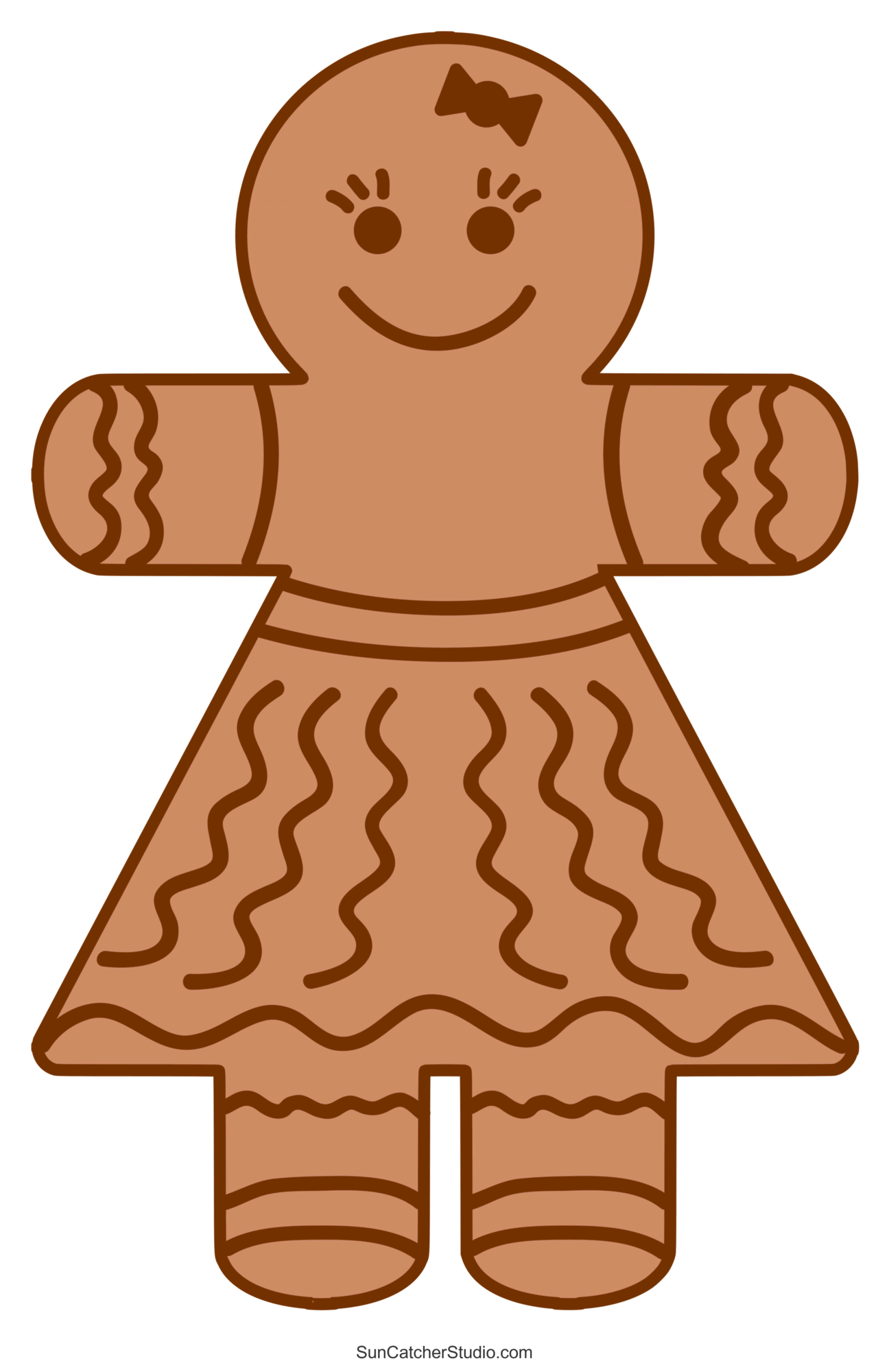Gingerbread Man Templates Printable Outlines And Patterns Free 