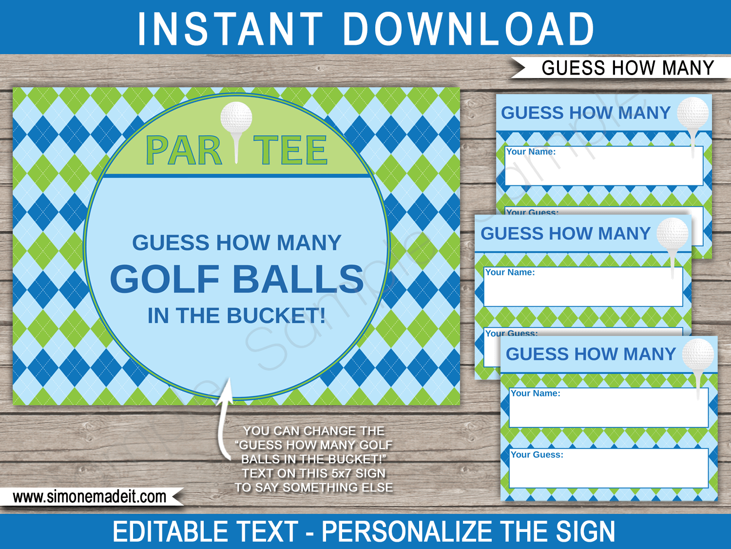 Guess How Many Printable Template Free Pdf