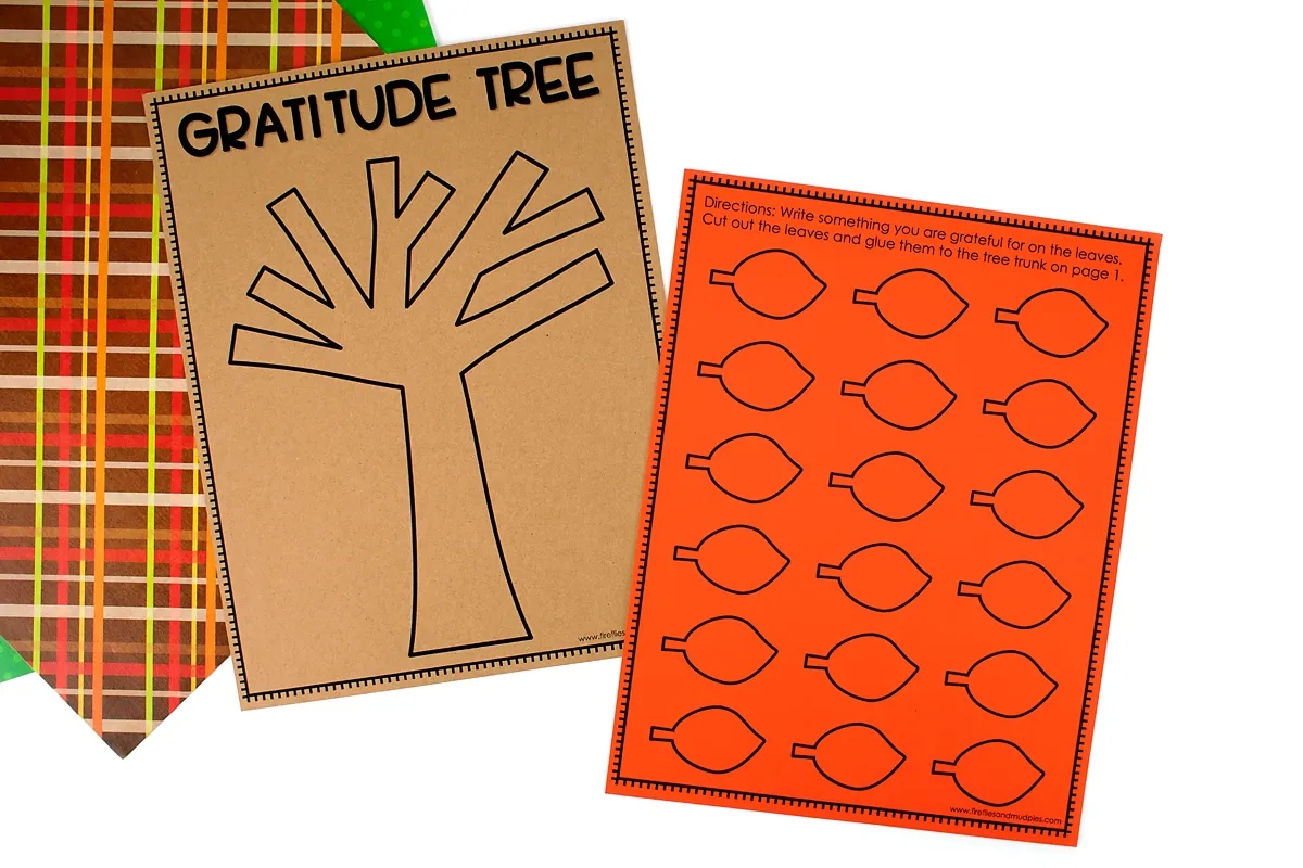 gratitude tree craft fireflies and mud pies