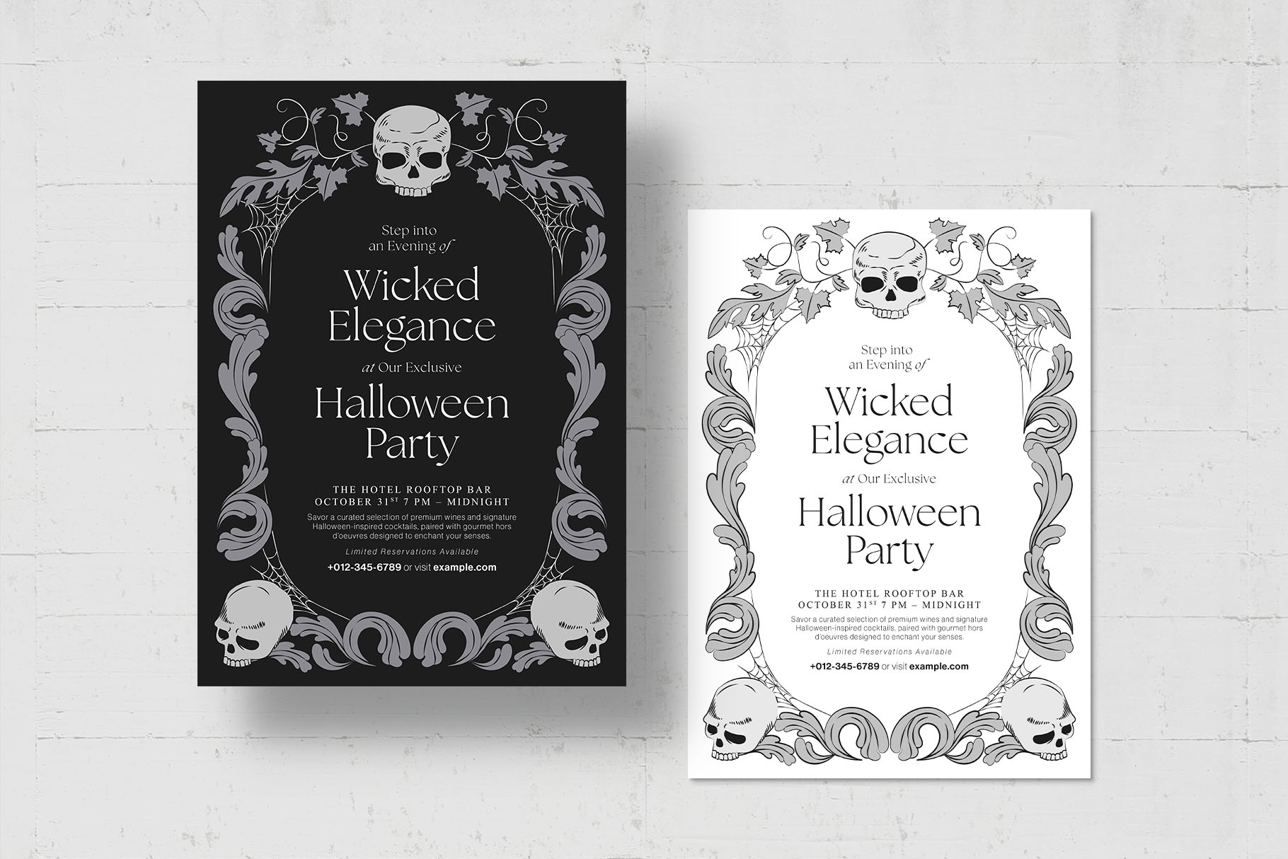halloween invitation template brandpacks