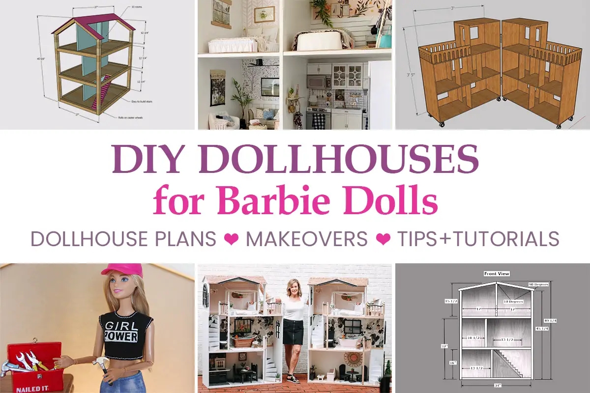 Cut Out Free Printable Dollhouse Furniture Templates