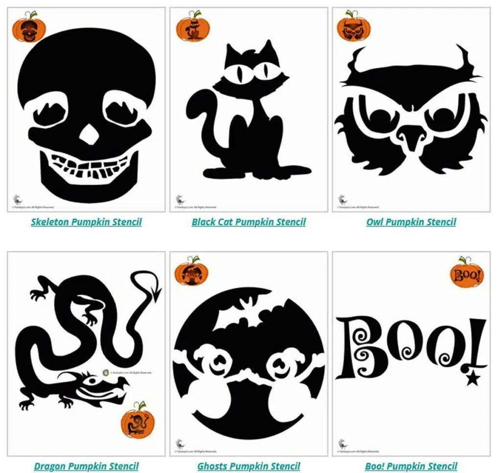Huge List Of 2000 Free Printable Pumpkin Stencils U0026 Carving Templates