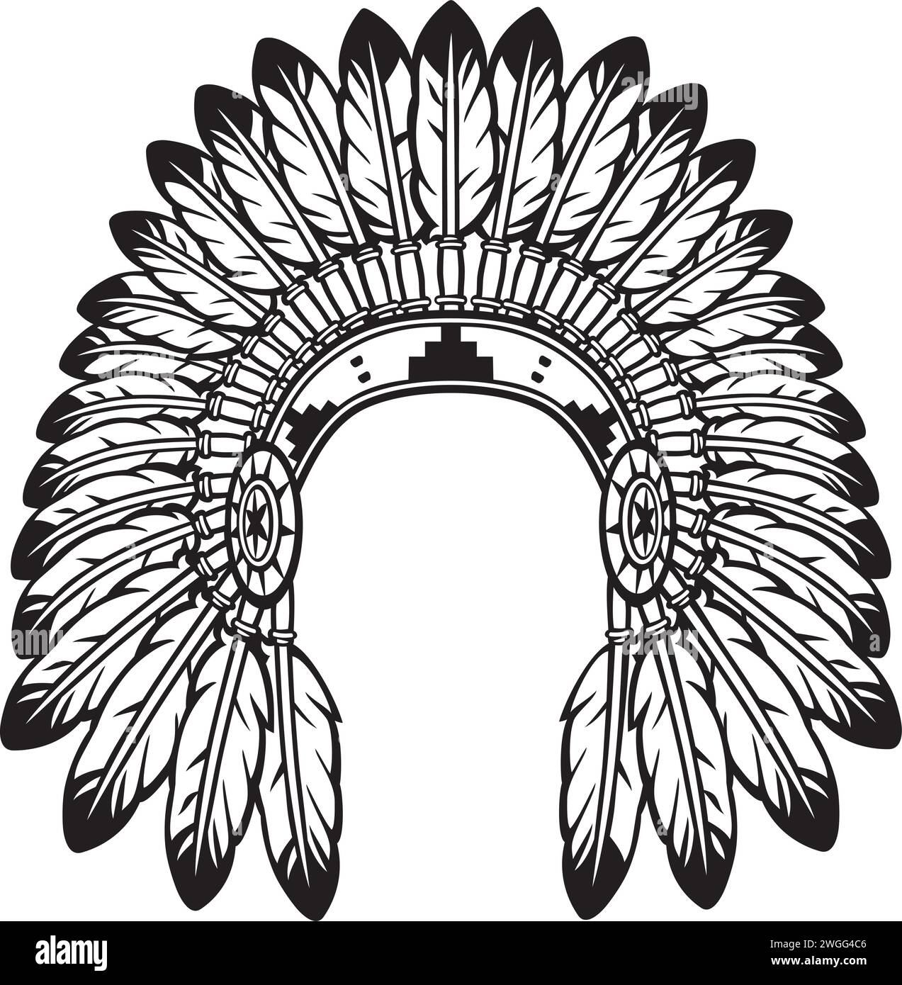 Indian Headband Stock Vector Images Alamy