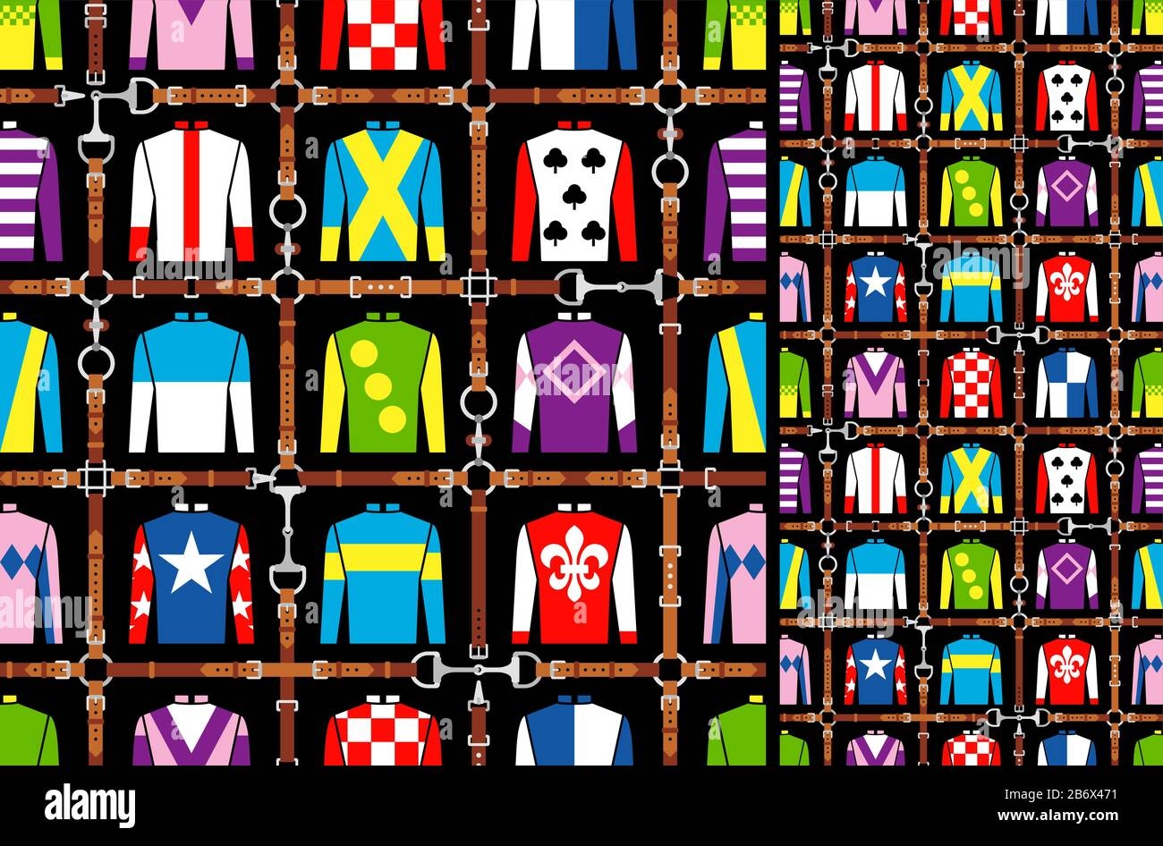 Jockey Silks Vector Hi res Stock Photography And Images Alamy