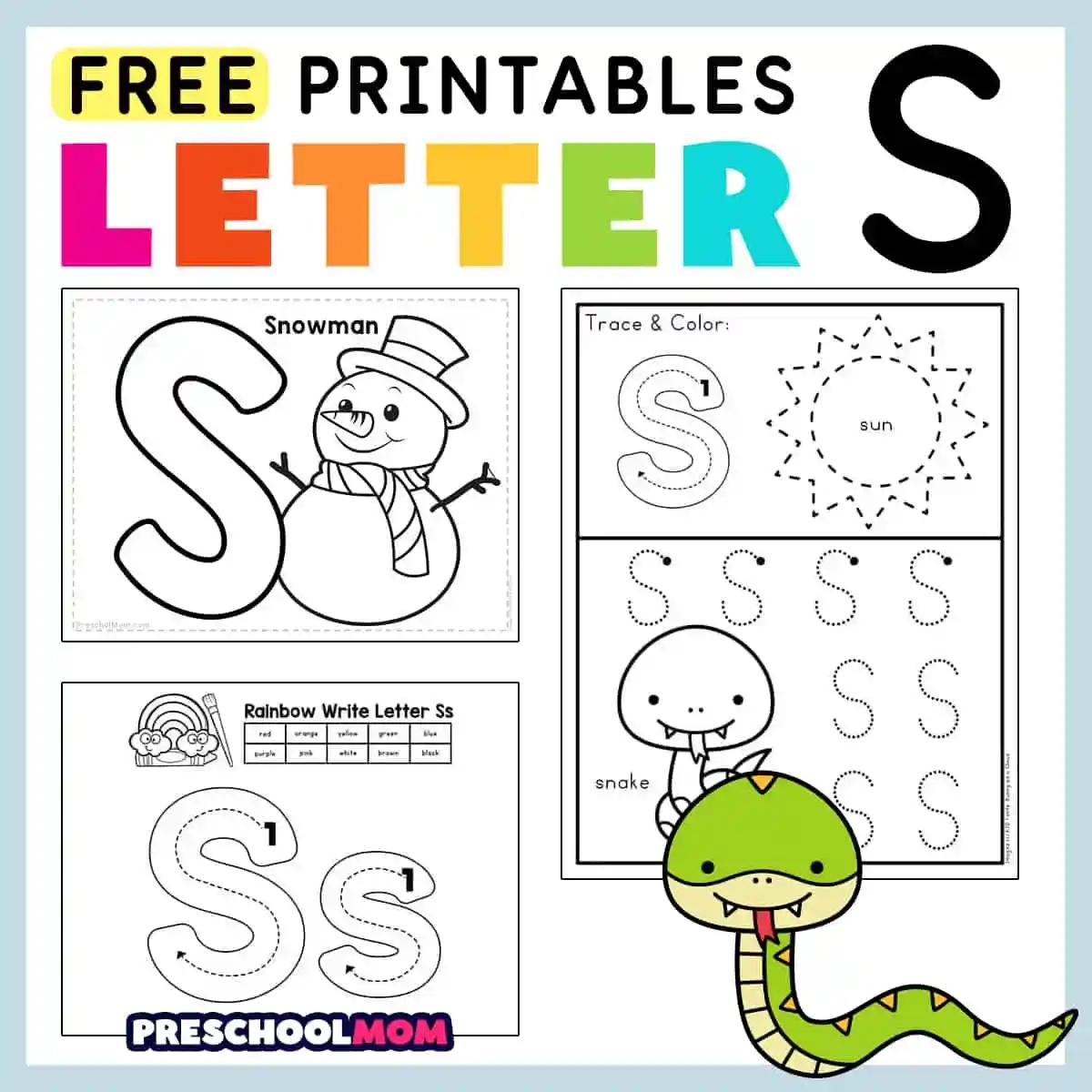 Free Printable Alphabet Template