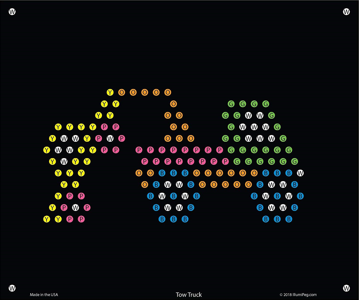 lite brite refill templates 10 sheets 7x8 for basic fun ebay