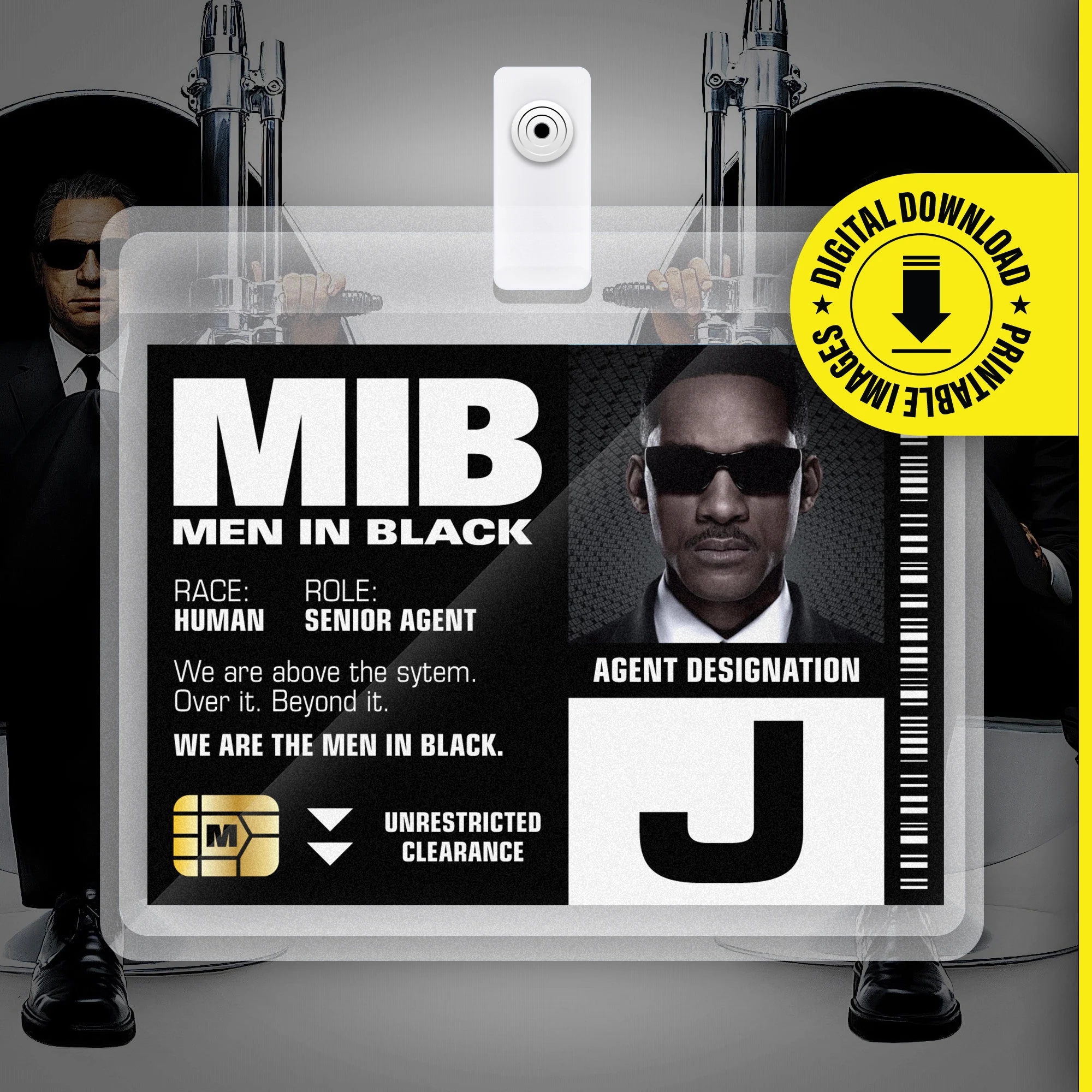 Mib Badge Instant Download Etsy Canada